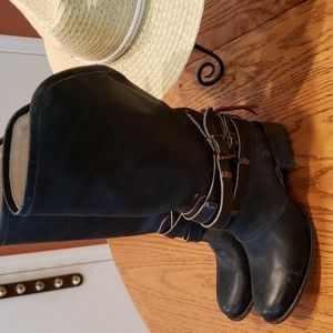 Freebird by Steven 💥🇺🇲4th of July Sale🎈Drove Boots👢🌼 size 9 Black!